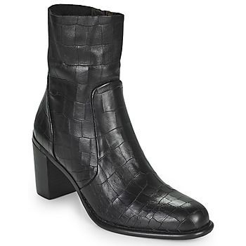 FARA V4 DRAGON BRONZE  women's Low Ankle Boots in Black