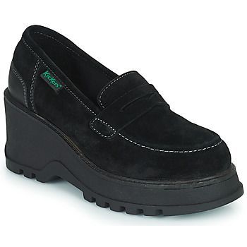 KICK WILD  women's Loafers / Casual Shoes in Black