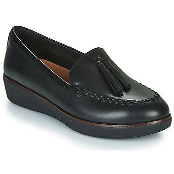 PETRINA  women's Loafers / Casual Shoes in Black. Sizes available:3,4,5,6,8