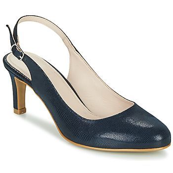 POMARETTE  women's Court Shoes in Blue. Sizes available:3.5,5,2.5