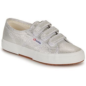 2750 LAME STRAP  women's Shoes (Trainers) in Silver