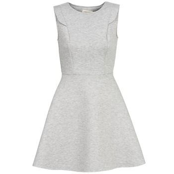 ELOLA  women's Dress in Grey. Sizes available:UK 16