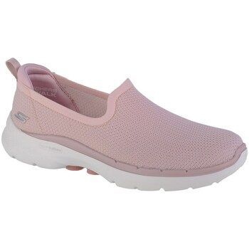 GO Walk 6 Clear Virtue  women's Loafers / Casual Shoes in Pink