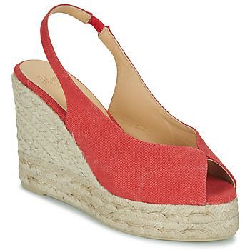 BARBARA  women's Espadrilles / Casual Shoes in Red