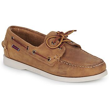 DOCKSIDES PORTLAND CRAZY H W  women's Boat Shoes in Brown. Sizes available:3.5,4,5,6,6.5,7.5,5.5