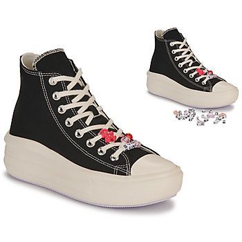 CHUCK TAYLOR ALL STAR MOVE-POP WORDS  women's Shoes (High-top Trainers) in Black