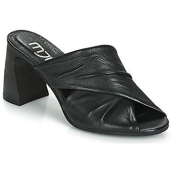 FANCY  women's Mules / Casual Shoes in Black. Sizes available:3.5,5.5