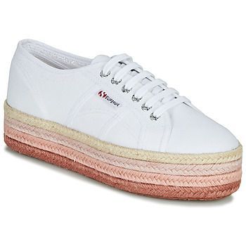 2790-COTCOLOROPEW  women's Shoes (Trainers) in White