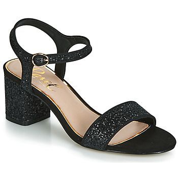 WALTON  women's Sandals in Black. Sizes available:3,4