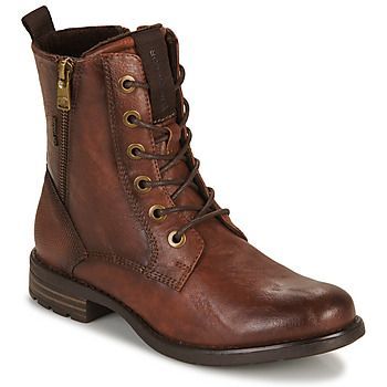 93303-COGNAC  women's Mid Boots in Brown