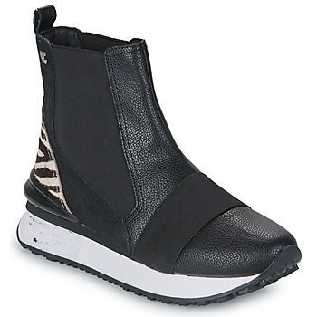 HARBIN  women's Shoes (High-top Trainers) in Black