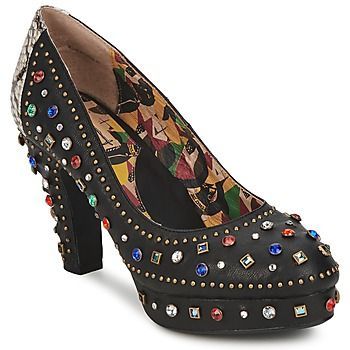 SHOWGIRL  women's Court Shoes in Black