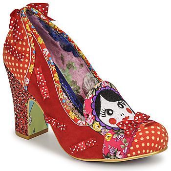 MATRYOSHKA MEMORIES  women's Court Shoes in Red. Sizes available:5,6,9