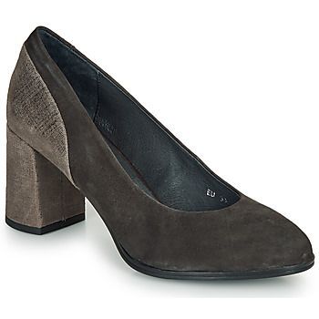 NIVES 2  women's Court Shoes in Grey. Sizes available:3.5,6,6.5
