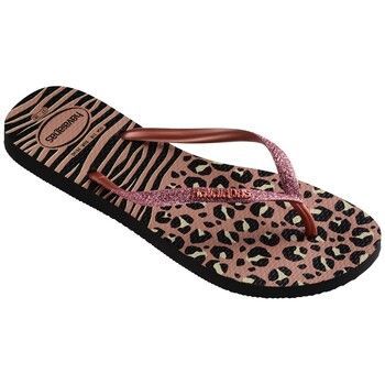 SLIM ANIMALS MIX  women's Flip flops / Sandals (Shoes) in Multicolour