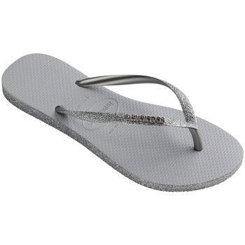 SLIM SPARKLE II  women's Flip flops / Sandals (Shoes) in Grey