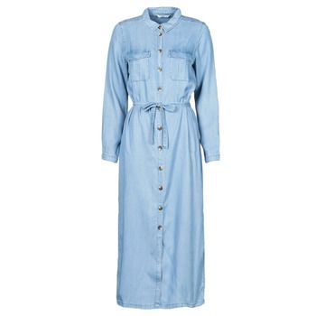 ONLCASI  women's Long Dress in Blue