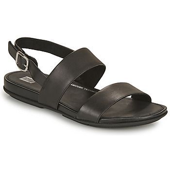 GRACIE LEATHER BACK-STRAP SANDALS  women's Sandals in Black