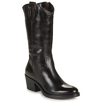 DENVER HIGH  women's High Boots in Black