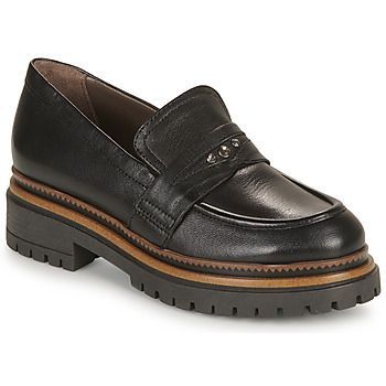 DEREK MOC  women's Loafers / Casual Shoes in Black