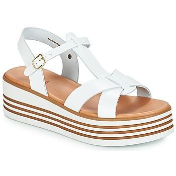 LUANA  women's Sandals in White. Sizes available:4,5,6,2.5