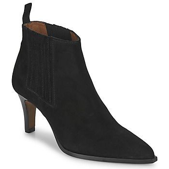 RAMOUS  women's Low Ankle Boots in Black