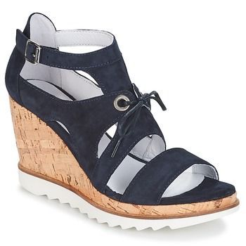 RYACAS  women's Sandals in Blue. Sizes available:5.5