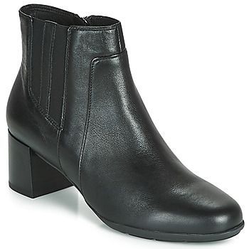 NEW ANNYA MID  women's Low Ankle Boots in Black