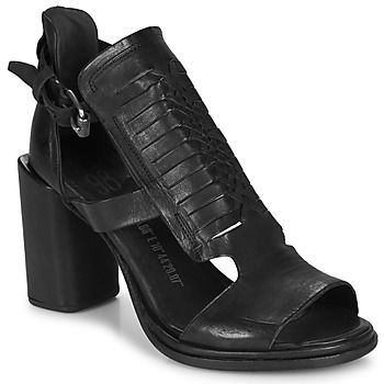 VIDE HIGH  women's Sandals in Black. Sizes available:3,4,7,8