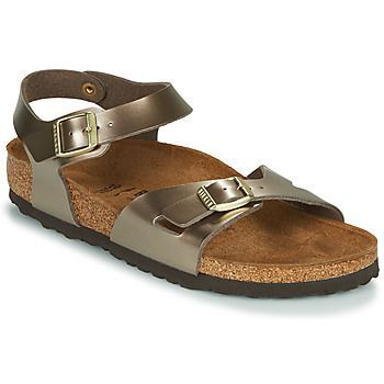 RIO  women's Sandals in Gold. Sizes available:3.5,4.5,5,5.5,2.5