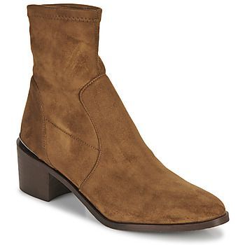 LUCIE  women's Mid Boots in Brown