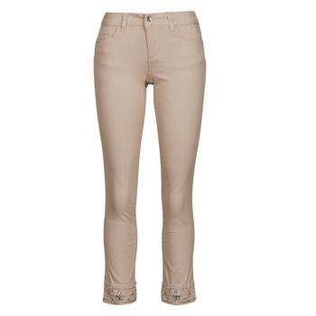 IDEAL  women's Trousers in Beige. Sizes available:US 28,US 27,US 26,US 31,US 32,US 33