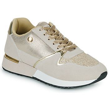 ELVIRE  women's Shoes (Trainers) in Gold