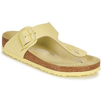 GIZEH BIG BUCKLE  women's Flip flops / Sandals (Shoes) in Yellow