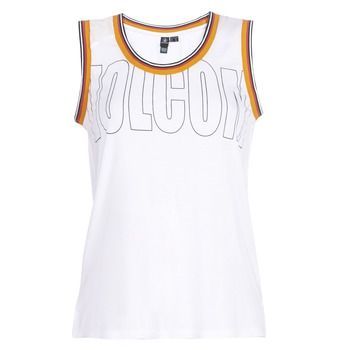 IVOL TANK  women's Vest top in White. Sizes available:XS
