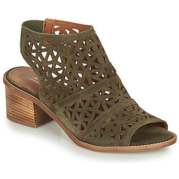 CARIOCA  women's Sandals in Green. Sizes available:3.5,4,5,6,6.5,7.5
