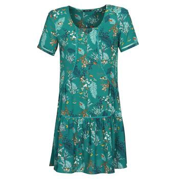 RENATO  women's Dress in Green. Sizes available:UK 6