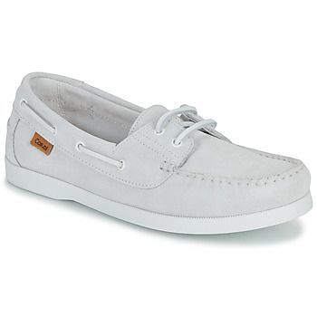 NEW003  women's Boat Shoes in White