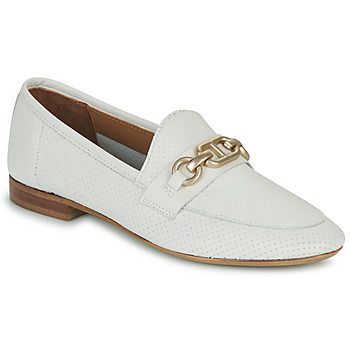 FRANCHE BIJOU  women's Loafers / Casual Shoes in White
