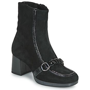 VERBA  women's Low Ankle Boots in Black