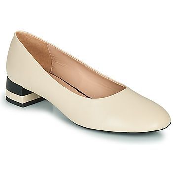 D CHLOO MID  women's Court Shoes in Beige. Sizes available:3,4,5,6,7,7.5,2.5