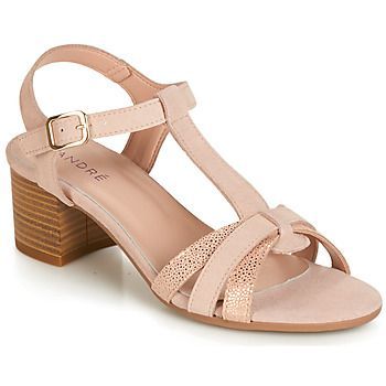 CAROLA  women's Sandals in Pink. Sizes available:3.5,4,5,6,6.5,7.5,8,2.5