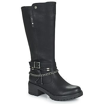 170185  women's High Boots in Black