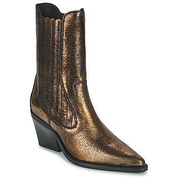 NEXT-LOW  women's Low Ankle Boots in Gold