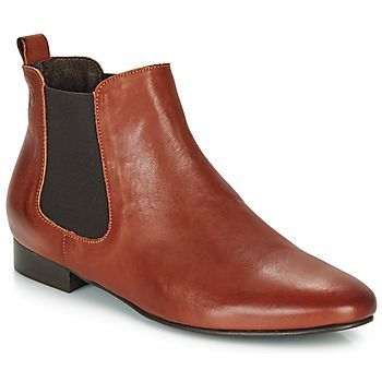 HYBA  women's Mid Boots in Brown. Sizes available:3.5,4,5