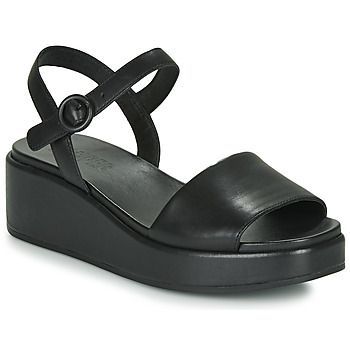 MISIA  women's Sandals in Black. Sizes available:6,7,8