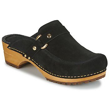 LILLEN  women's Clogs (Shoes) in Black