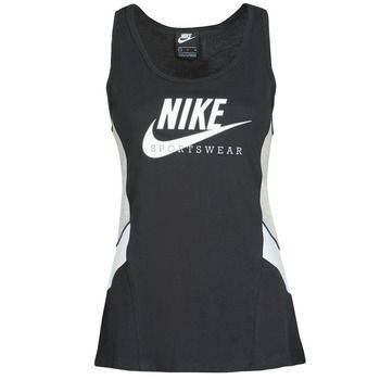 NSHERITAGE TTOP HBR  women's Vest top in Black. Sizes available:S,M,L,XL,XS