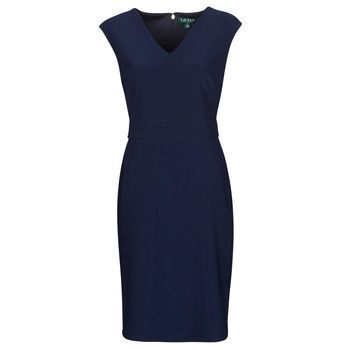 JANNETTE  women's Dress in Blue. Sizes available:US 2,US 0