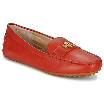 BARNSBURY-FLATS-DRIVER  women's Loafers / Casual Shoes in Red